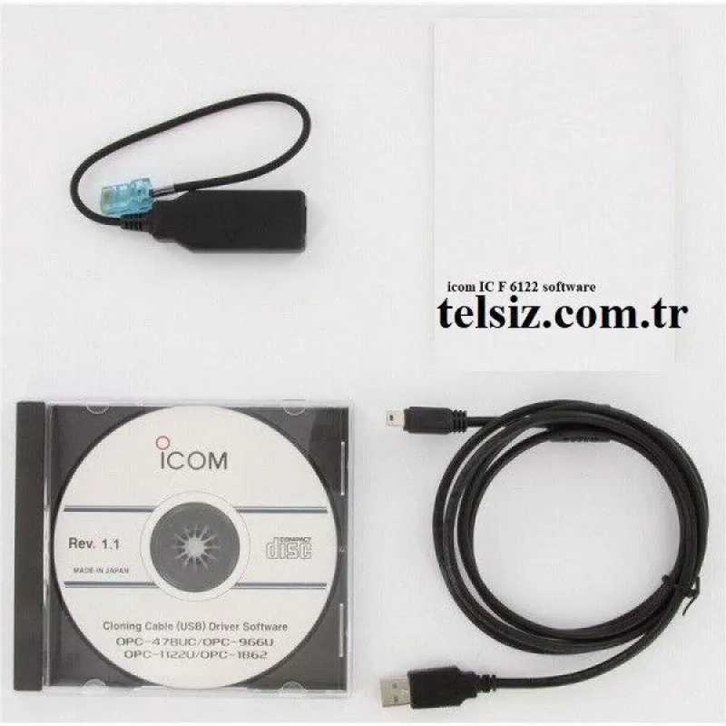 Icom IC F 6122 D Dijital Araç Telsizi