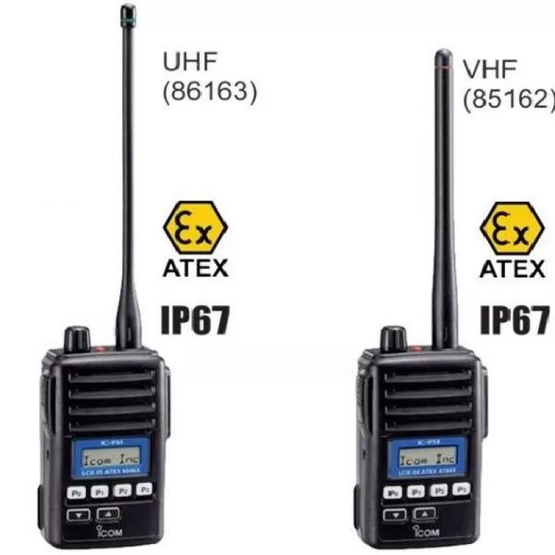ICOM IC F 61 EX Analog Atex El Telsizi