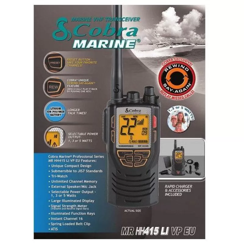 Cobra MR HH 415 Deniz El Telsizi