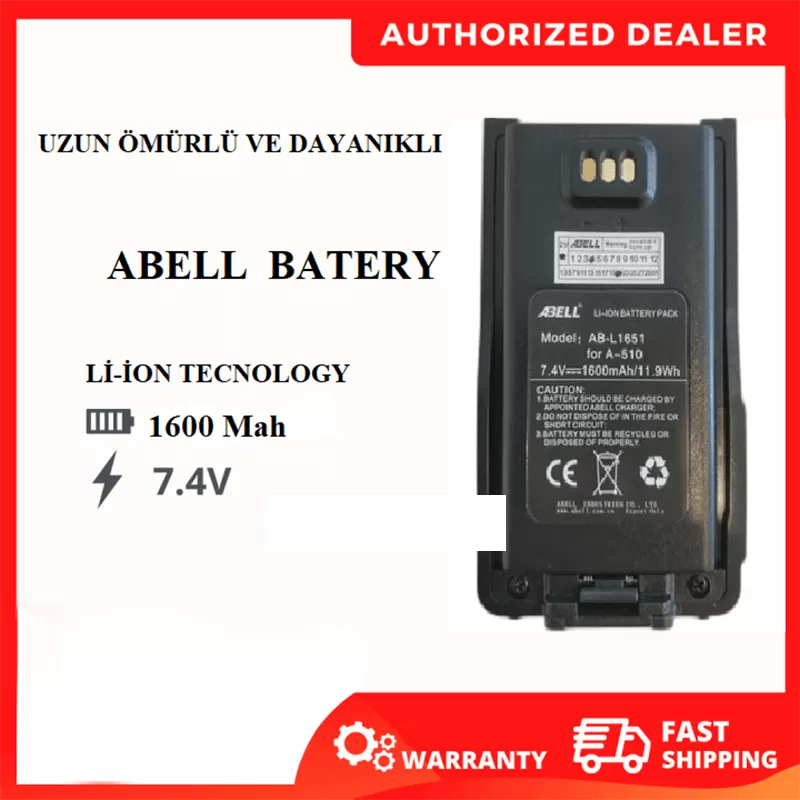 Abell A 510T, A 511, Freetalk, DPMR Batarya