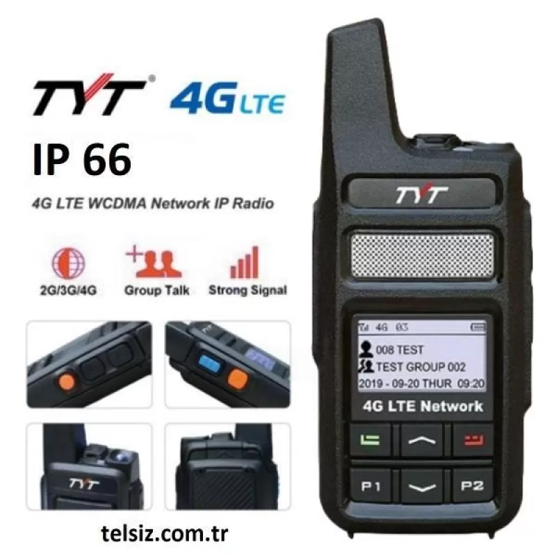 TYT IP-66 Baskonuş El Telsizi