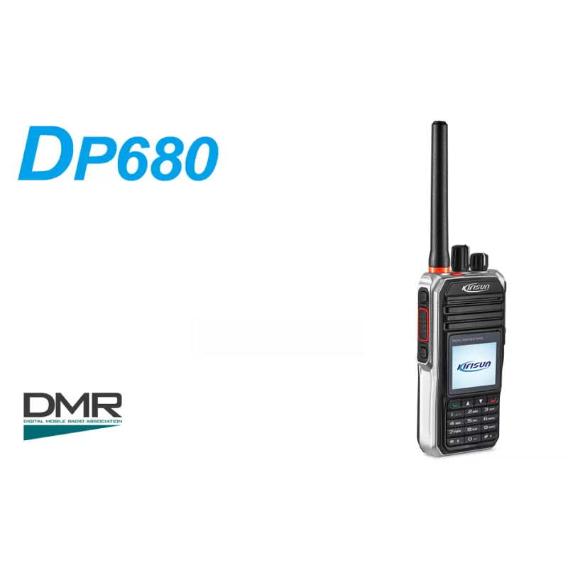 Kirisun DP680 DMR Dijital Profesyonel El Telsizi [ VHF / UHF ]