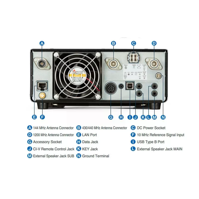 Icom IC-9700 VHF/UHF/SHF Amatör Telsiz Cihazı