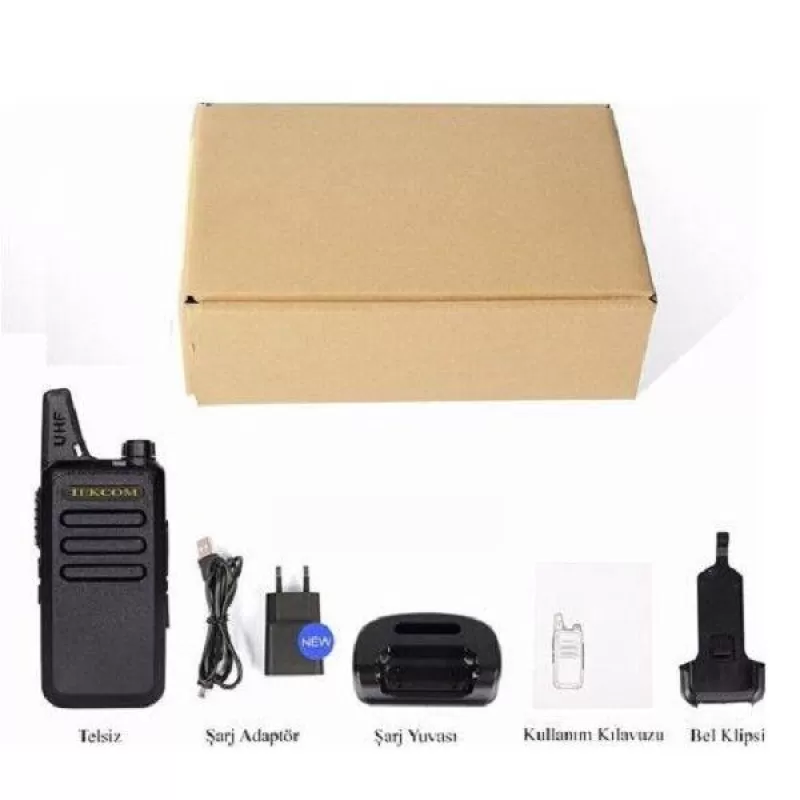 TEKCOM EL 6 Analog Lisanssız Telsiz