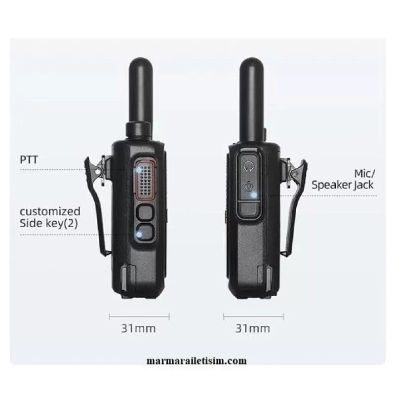 Aselsan PM 580 PMR446 Analog Lisanssız Telsiz