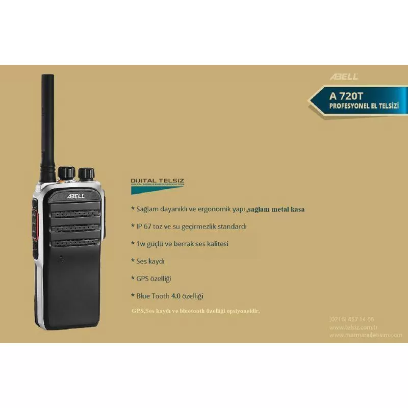 ABELL A 720 T Dijital El Telsizi