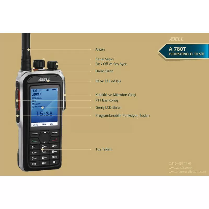 Abell A 780 T Dijital El Telsizi