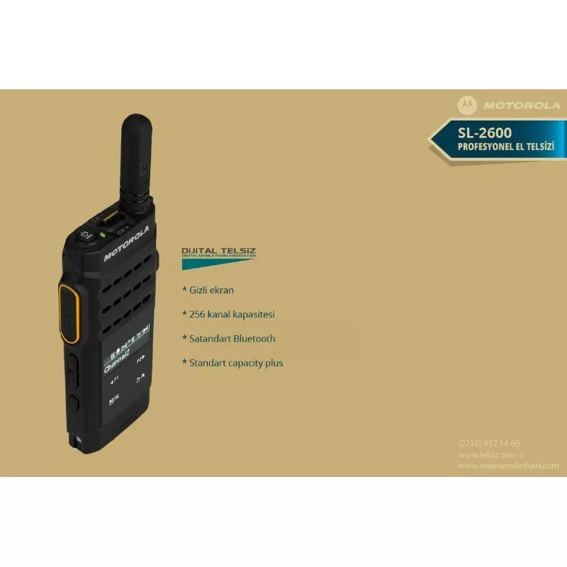 Motorola SL 2600 Dijital El Telsizi