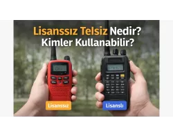 Lisanssız Telsiz Nedir? Kimler Kullanabilir?