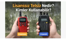 Lisanssız Telsiz Nedir? Kimler Kullanabilir?